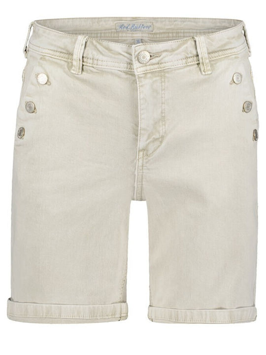 Red Button Women's Jean Shorts Beige