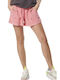 Body Action Women's Terry Sporty Shorts Coral Pink