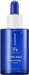 Missha Super Aqua Ultra Hyalron Ampoule Moisturizing Face Serum 47ml Missha Super Aqua Ultra Hyalron Ampoule Moisturizing Face Serum 47ml