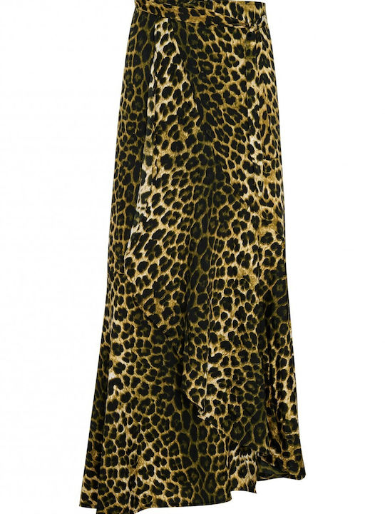 Long Pareo Skirt Leopard Bluepoint 22083071 Animal Print