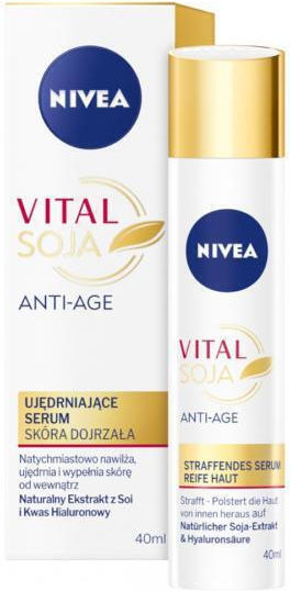 Nivea Vital Soja Antiage Anti-Aging Serum Gesicht für Straffung 40ml