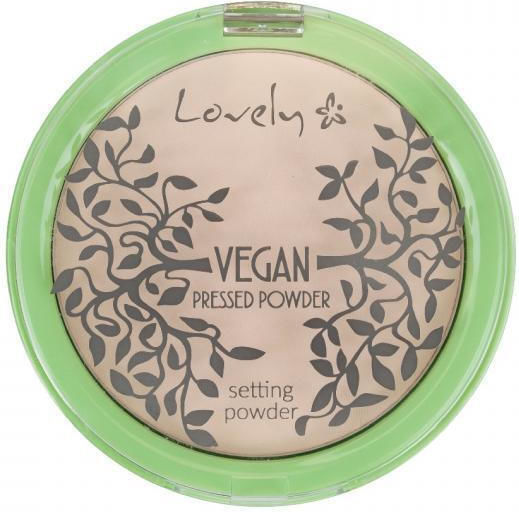 Lovely Veganes Kompaktpuder Transparent Mattierendes Gesichtspuder 10g