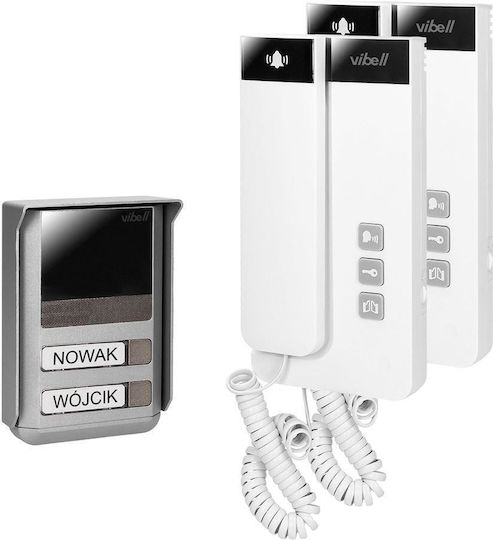 Orno Orno Home Intercom Set White