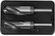 Yato Set of 2 Diamond Drills HSS with Cylindrical Shank for Metal