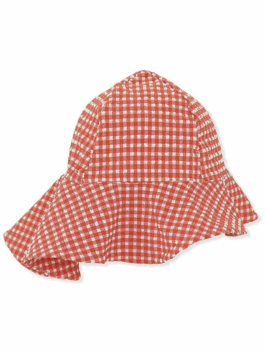 Konges Slojd Παιδικό Καπέλο Υφασμάτινο Αντηλιακό Κόκκινο