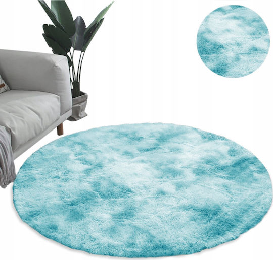 Килим Кръгла Ombreblue (light Blue)