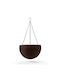 Keter Ghiveci de flori Pandantiv 35x22cm Brown/golden 229544