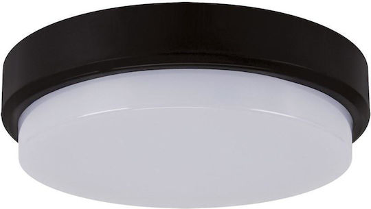 Struhm Deckenleuchte 21cm Schwarz mit Integrierter LED