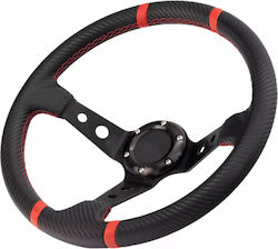 Car Steering Wheel Red/Red