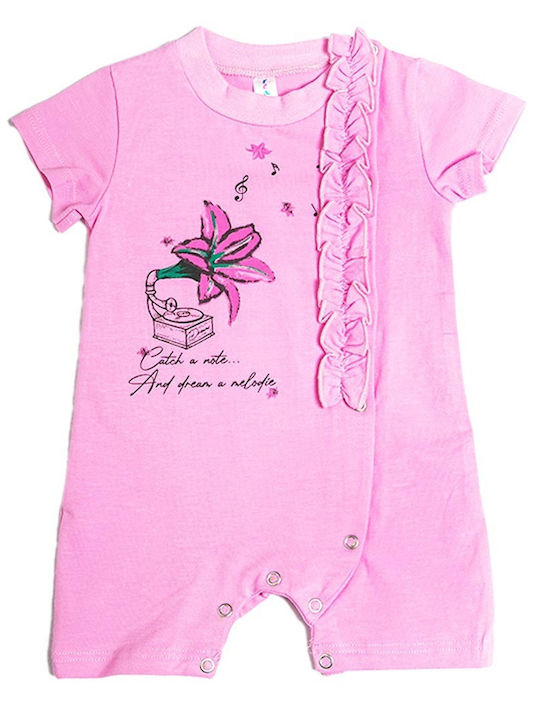 Dreams Set Baby Strampler Rose