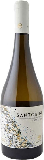 Mikra THira Wein Assyrtiko Weiß Trocken Santorin 750ml