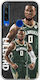 Nba Stars - Damian Lillard Huawei Umschlag Rückseite Silikon Mehrfarbig (Honor 9X)