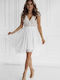 Brautkleid Mini Tüll Spitze Gigi Weißes Kleid