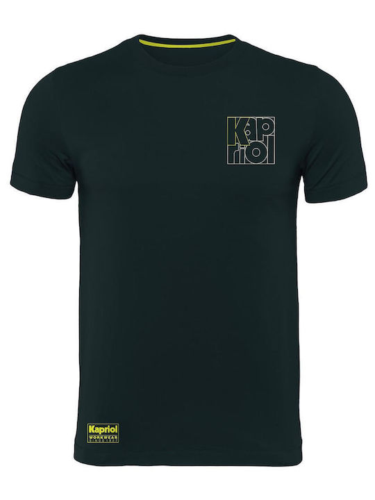 Kapriol T-Shirt Εργασίας Μαύρο