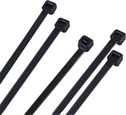 Invictus Invictus Δεματικά Καλωδίων Πλαστικά 350mmx4mm σε Μαύρο χρώμα (100τμχ) (22.03.0094)