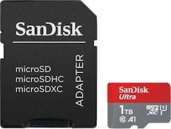 Sandisk Ultra microSDXC 1.0TB Clasa 10 U1 A1 cu adaptor
