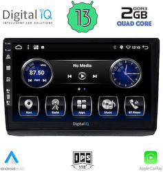 Digital IQ Car-Audiosystem 2DIN (Bluetooth/USB/AUX/WiFi/GPS/Apple-Carplay/Android-Auto) mit Touchscreen 9"