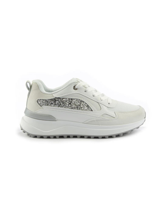 Fshoes Γυναικεία Sneakers Λευκό