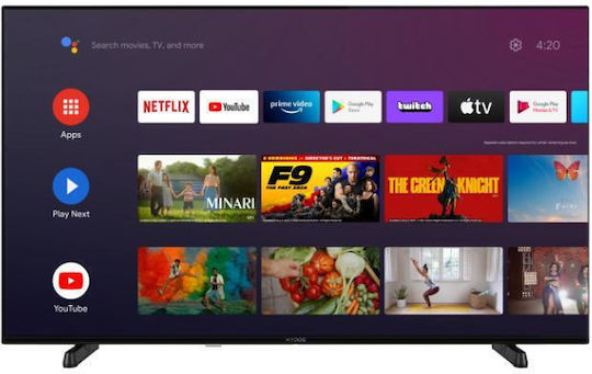 Kydos Smart Televizoare 55" 4K UHD QLED K55AU22SQ01B HDR 2024