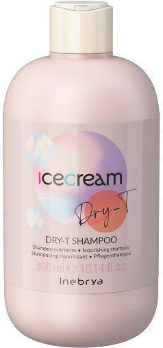 Inebrya Ice Cream Dry-T Подхранващ шампоан за суха коса 300мл