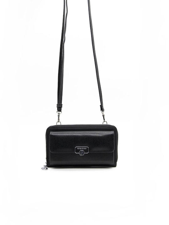 Silver & Polo Damen Tasche Crossbody Schwarz