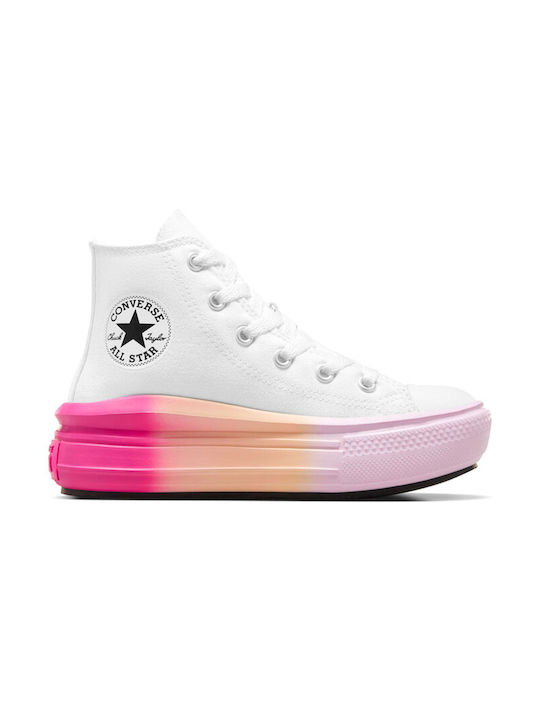 Converse Move Platform Femei Sneakers White / Stardust Lilac