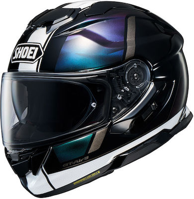 Shoei GT-AIR 3 Scenario TC-5 Cască de motocicletă Față întreagă ECE 22.06 1700gr cu Pinlock și vizor solar