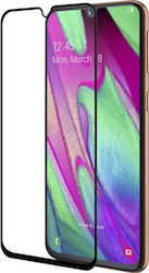 Full Face Tempered Glass Μαύρο (Galaxy A40)