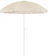 Bizzotto Syros Beach Umbrella Diameter 1.8m Cream