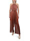 Moutaki Women's Sleeveless One-piece Suit CHOCOLATE