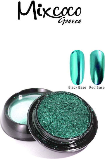 Mixcoco Decorating Powder for Nails in Pink Color