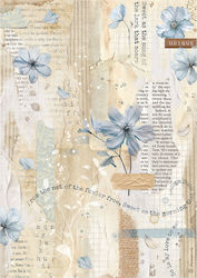 Decoupage Rice Paper Stamperia 21x29cm A4 Secre...