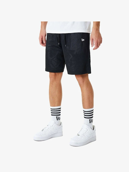 New Era Men's Shorts Bla/wht