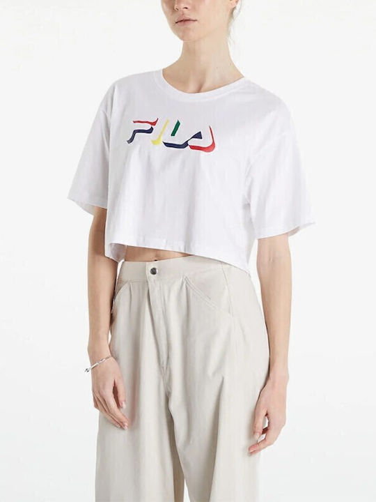 Boituva Tricou Crop Alb