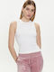 Juicy Couture pentru Femei Bluză Fără mâneci White