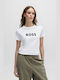 Hugo Boss Damen Bluse White