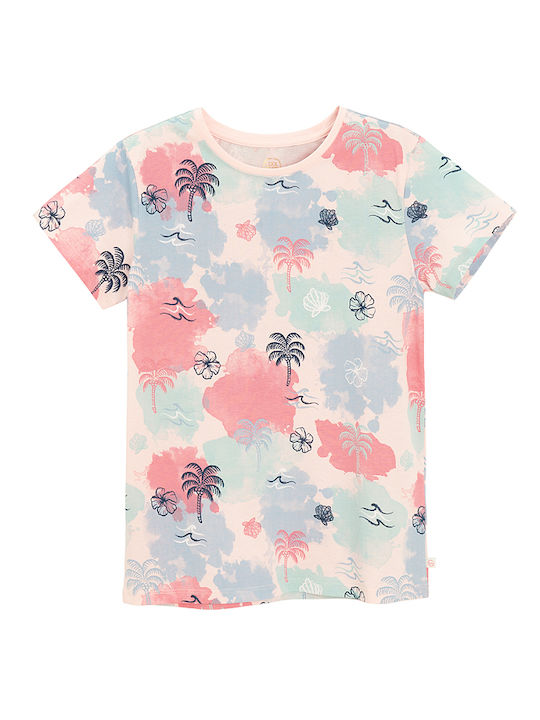 Cool Club Kids' Blouse Short Sleeve Pink