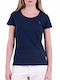 U.S. Polo Assn. Women's Polo Blouse Short Sleeve Navy