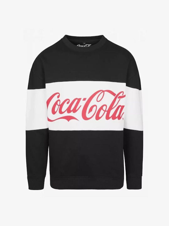 Merchcode Men Coca Cola Φούτερ Μαύρο