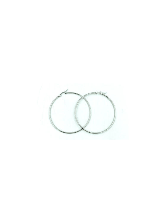 Earrings Hoops made of Steel Gold Plated