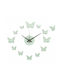 Karlsson Butterfly Wall Clock Green