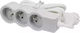 Legrand Backlooser Power Strip 3 Sockets with Cable 1.5m