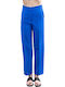 Dama Tesatura Pantaloni Blue