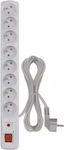 Emos Power Strip Gray