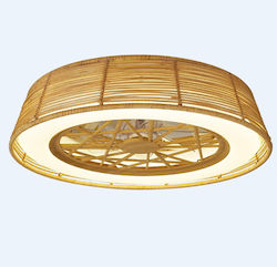 Mantra Indonesia Mini Deckenleuchte 56cm mit Leuchte Braune Mantra Indonesia Mini Deckenleuchte 56cm mit Leuchte Braune