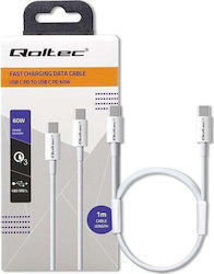 Qoltec USB 2.0 USB-C männlich - USB-C 60W 1m (52359)
