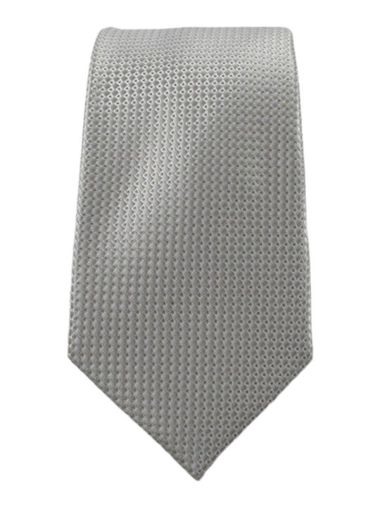 Giovani Rossi Herren Krawatte in Silber Farbe