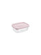 Viosarp Plastic Lunch Box Trendy Pink 1200ml