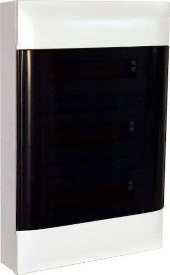 Legrand Practibox S Fuse Box Wall Mounted, 3 Rows, 18 Elements