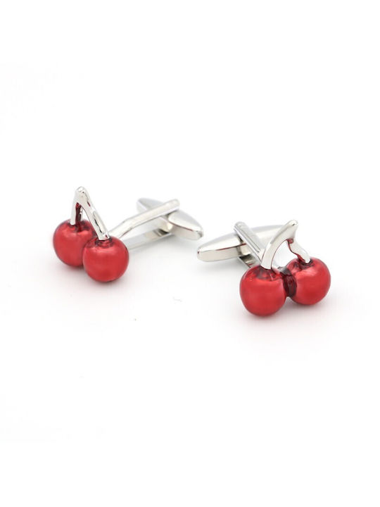 Red Cherry Cufflinks